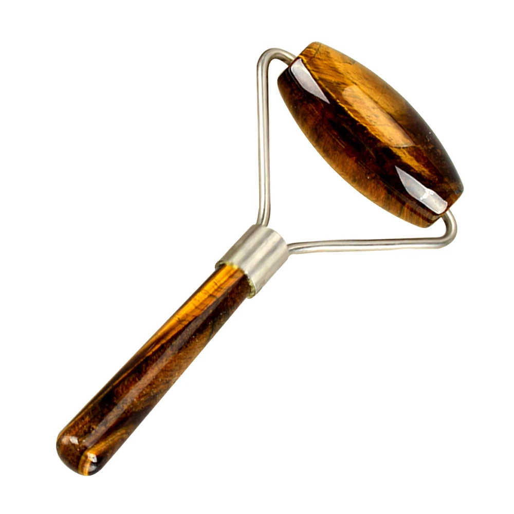 Natural Tiger Eye Stone Massage Roller Slimming Face Skin Care Scraping Pleasure Crystal Healing Tools
Natural Tiger Eye Stone Massage Roller Slimming Face Skin Care Scraping Pleasure Crystal Healing Tools