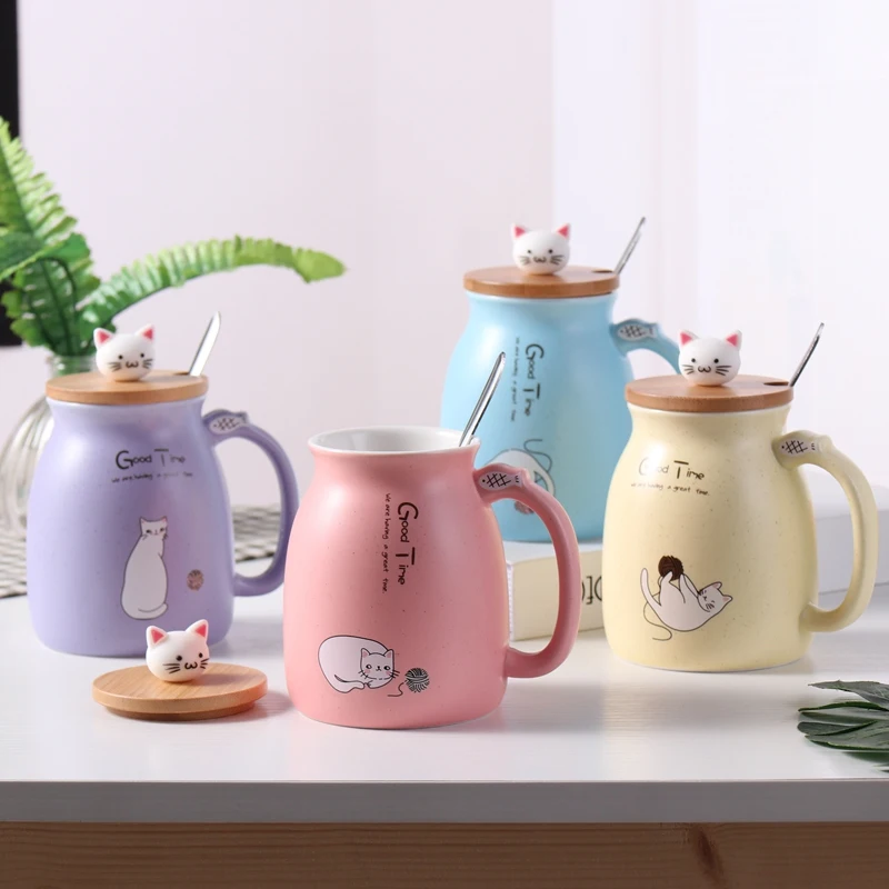 Creative cute cat ceramic Mug cartoon with lid cup kitten milk mug coffee ceramic mugs students cup drinkware birthday gifts
Creative cute cat ceramic Mug cartoon with lid cup kitten milk mug coffee ceramic mugs students cup drinkware birthday gifts