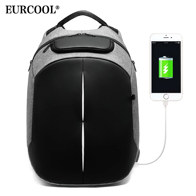 Рюкзак EURCOOL n0005 мужской для ноутбука 15,6 дюйма, многофункциональная вместительная сумка с USB-зарядкой, водоотталкивающий ранец
Рюкзак EURCOOL n0005 мужской для ноутбука 15,6 дюйма, многофункциональная вместительная сумка с USB-зарядкой, водоотталкивающий ранец