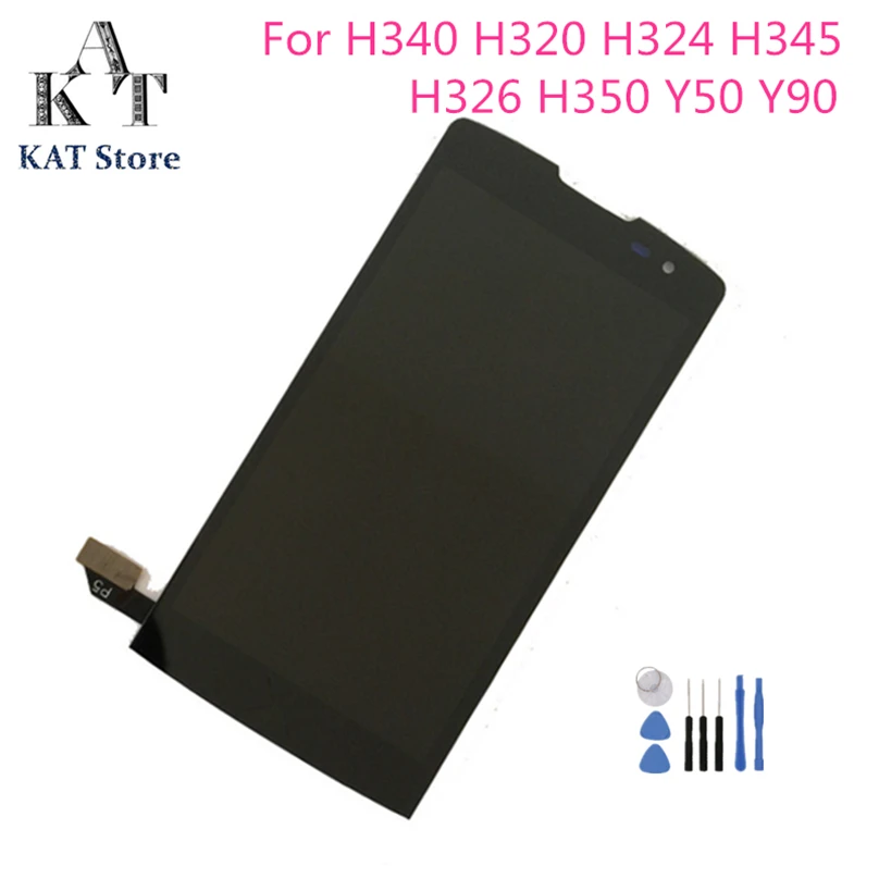 KAT 4.5" LCD Display Touch Screen For LG H340 H320 H324 H345 Y90 H326 LCD Digitizer Assembly With Frame Best After-sales service
KAT 4.5" LCD Display Touch Screen For LG H340 H320 H324 H345 Y90 H326 LCD Digitizer Assembly With Frame Best After-sales service