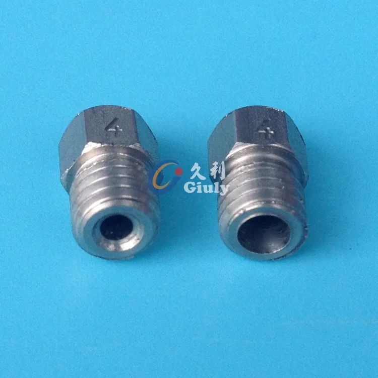 SWMAKER Mk7 Mk8 0.4 mm stainless steel nozzle extrusion head Makerbot MK8 MK7 parts for 1.75/3 mm filament
SWMAKER Mk7 Mk8 0.4 mm stainless steel nozzle extrusion head Makerbot MK8 MK7 parts for 1.75/3 mm filament