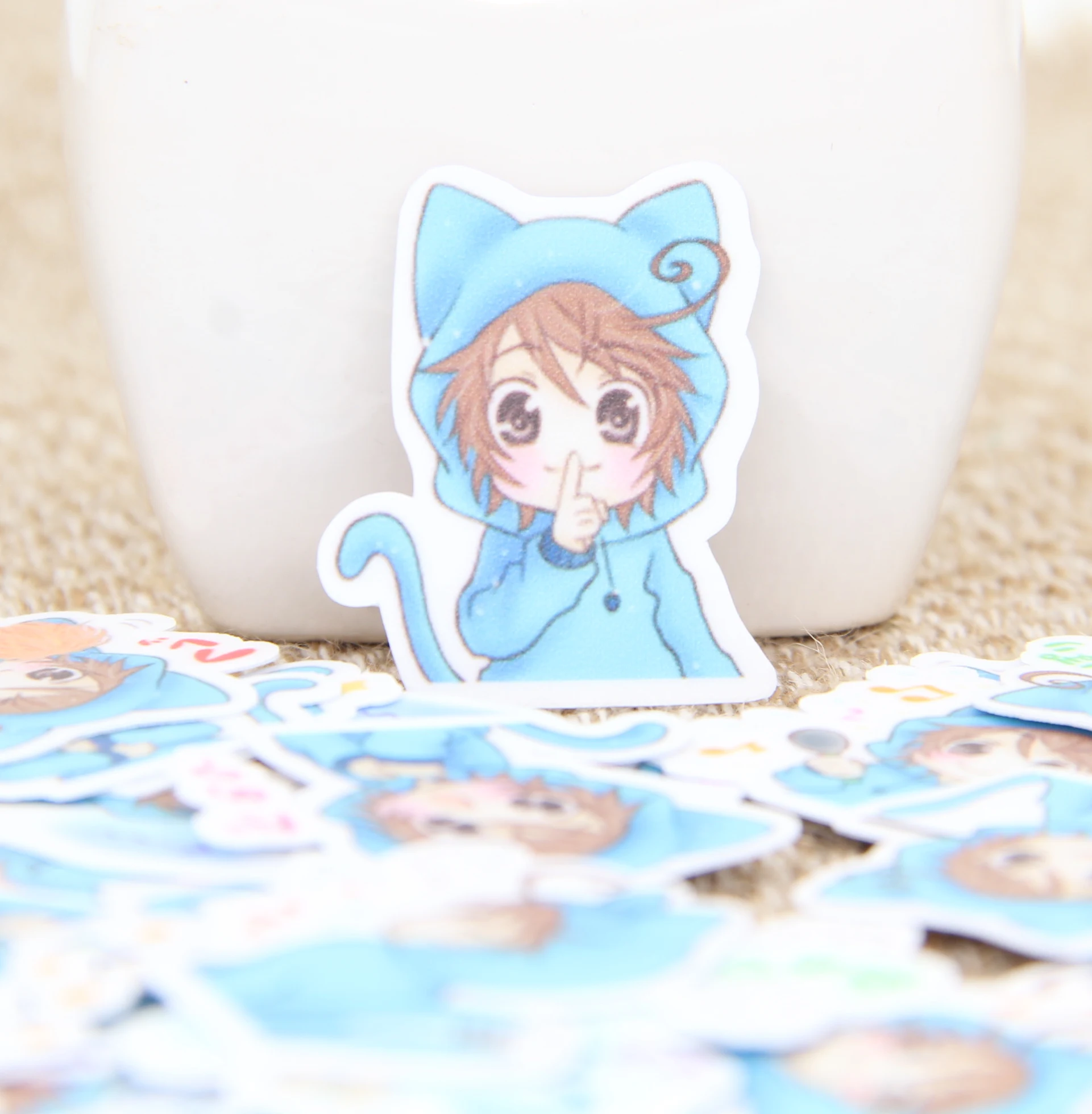 40pcs Cute Cat Girl Waterproof Lady Decorative DIY Scrapbooking Sticker Pack for DIY Craft Photo Albums Diary Snowboard Decor
40pcs Cute Cat Girl Waterproof Lady Decorative DIY Scrapbooking Sticker Pack for DIY Craft Photo Albums Diary Snowboard Decor