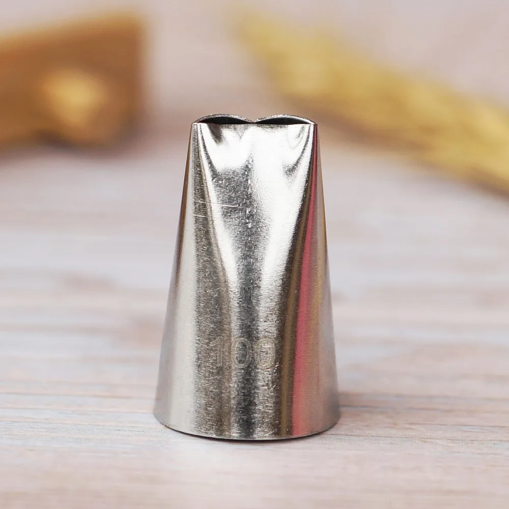 #100 Ruffle Tips Icing Piping Nozzles Cake Fold Cream Decorating Cupcake Pastry Tools Stainless Steel
#100 Ruffle Tips Icing Piping Nozzles Cake Fold Cream Decorating Cupcake Pastry Tools Stainless Steel