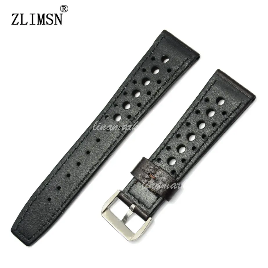 ZLIMSN Men's Good Leather Watchbands Black Watch Band Bands Dark Brown Strap Brand Belt Stainless Steel Buckle 22mm US STOCK
ZLIMSN Men's Good Leather Watchbands Black Watch Band Bands Dark Brown Strap Brand Belt Stainless Steel Buckle 22mm US STOCK