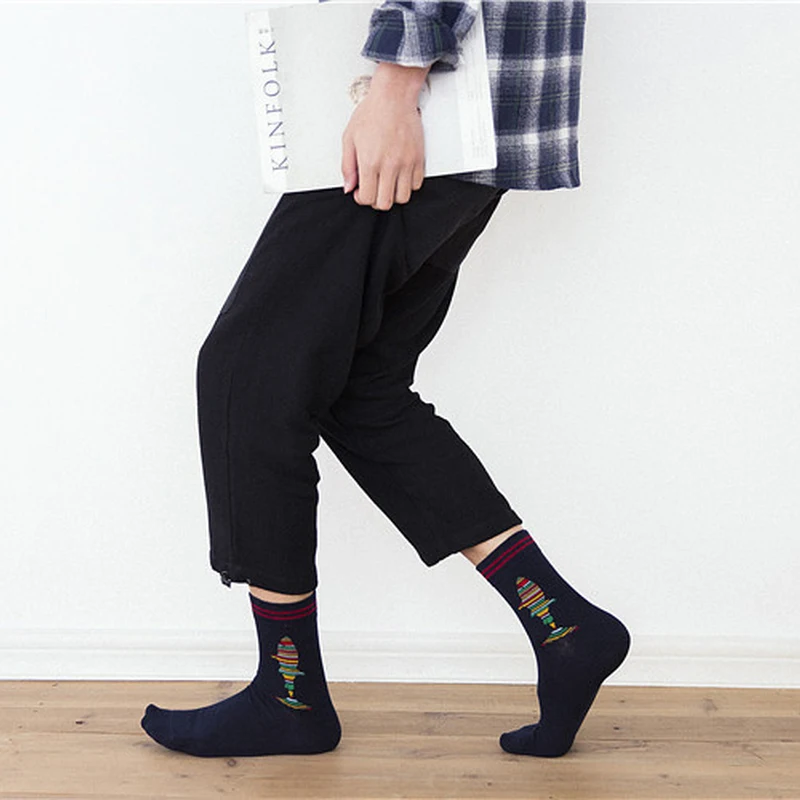 2017 Mens Socks Soft Cotton Beautiful Unique Fish Pattern Socks Comfortable Breathable Men Socks
2017 Mens Socks Soft Cotton Beautiful Unique Fish Pattern Socks Comfortable Breathable Men Socks