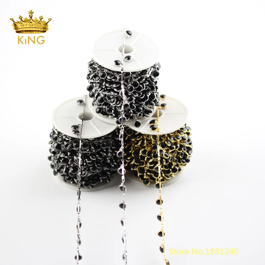 5Meters Gunmetal/Gold/Silver Plating Wire Wrapped Black Enamel Charms Chains,Round Coin Lampwork Glass Beads Rosary Enamel HX203
5Meters Gunmetal/Gold/Silver Plating Wire Wrapped Black Enamel Charms Chains,Round Coin Lampwork Glass Beads Rosary Enamel HX203