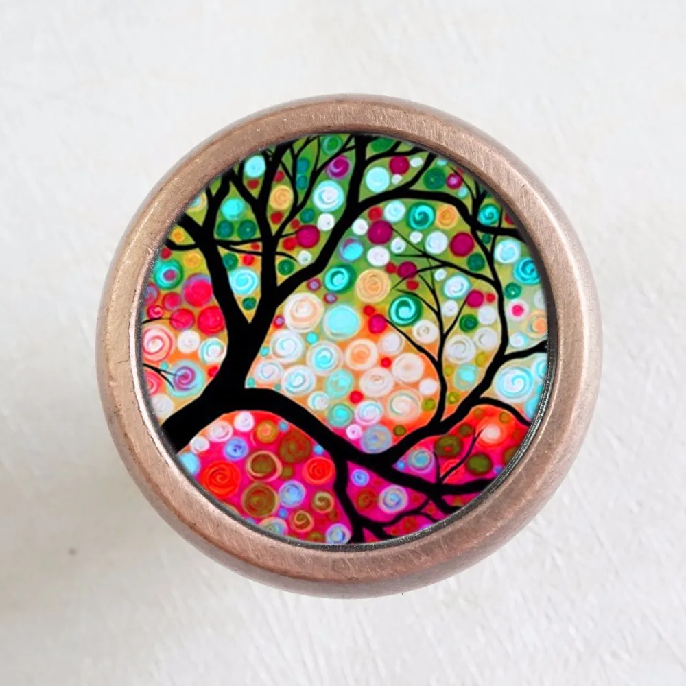 Dream Tree - Drawer Knobs Pulls Handles / Kitchen Cabinet Handle / Bronze Copper Silver Dresser Drawer Knobs furniture hardware
Dream Tree - Drawer Knobs Pulls Handles / Kitchen Cabinet Handle / Bronze Copper Silver Dresser Drawer Knobs furniture hardware