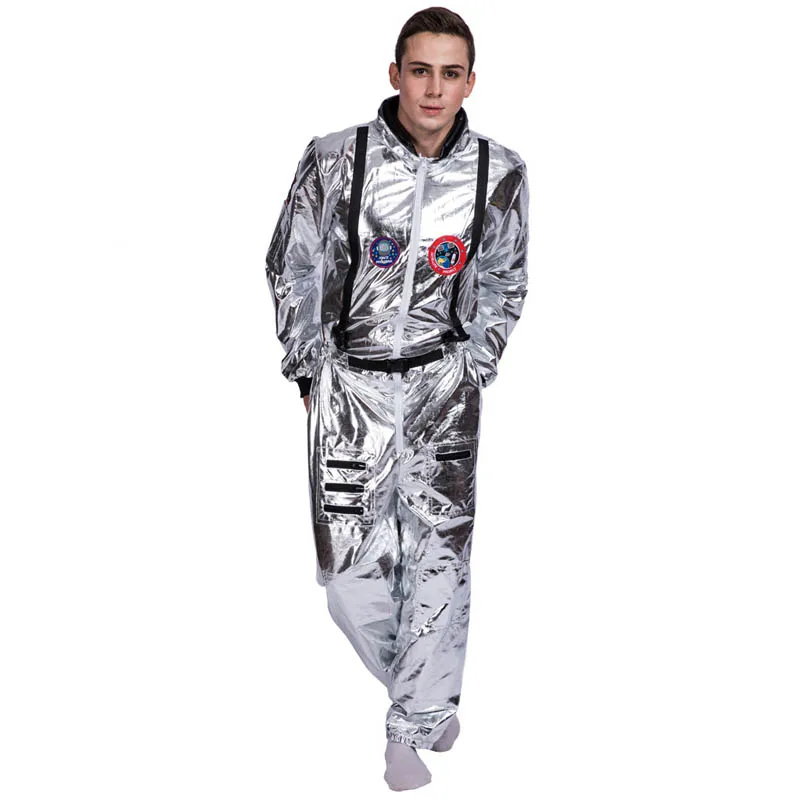XXL Men Astronaut Jumpsuits Male Cosplay Costume Spacesuit Universe Star Clothing Purim Festival Party Clothes Performance Props
XXL Men Astronaut Jumpsuits Male Cosplay Costume Spacesuit Universe Star Clothing Purim Festival Party Clothes Performance Props
