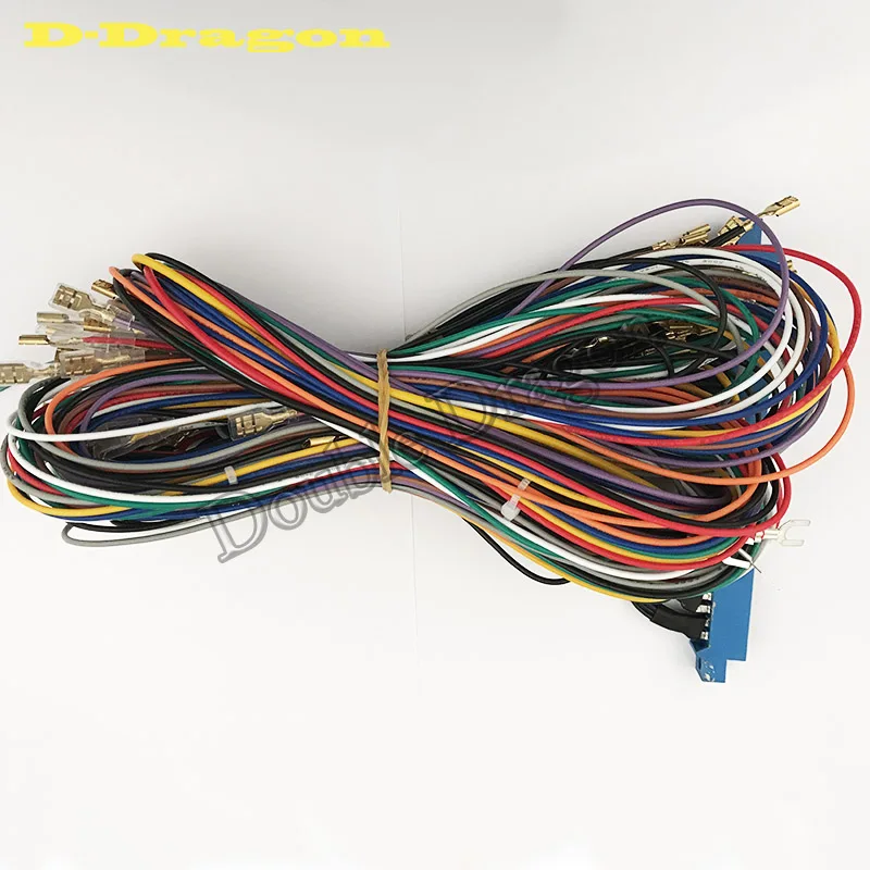 3pcs/lot Jamma Harness 28 pin with 5,6 buttons wires for arcade game machine/cabinet accessories 6 action button wires
3pcs/lot Jamma Harness 28 pin with 5,6 buttons wires for arcade game machine/cabinet accessories 6 action button wires