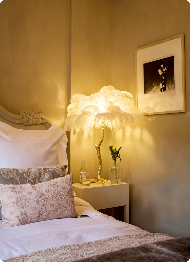 Modern LED Feather Table Lamp Bedroom Beside Desk light Gold Copper Brass Resin Floor Lamp Parlor Museum Home lighting TA021
Modern LED Feather Table Lamp Bedroom Beside Desk light Gold Copper Brass Resin Floor Lamp Parlor Museum Home lighting TA021