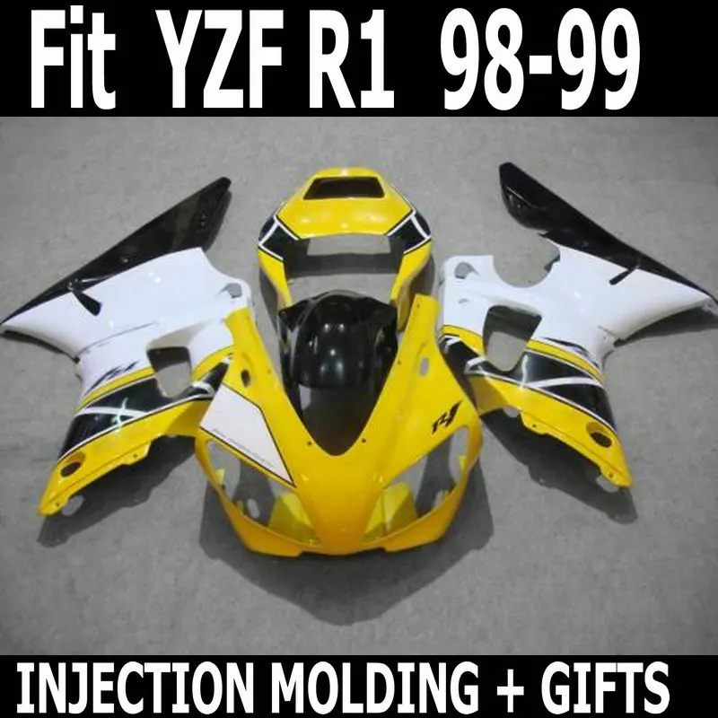 Бесплатная настроить желтый 100% подходит для инъекций часть мотоцикла YAMAHA R1 98 99 обтекатели комплект YZF R1 1998 1999 средства ухода за кожей обтекатель
Бесплатная настроить желтый 100% подходит для инъекций часть мотоцикла YAMAHA R1 98 99 обтекатели комплект YZF R1 1998 1999 средства ухода за кожей обтекатель