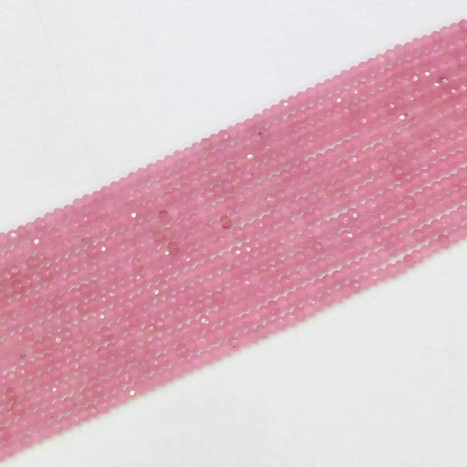 Новые розовые полосы подвески из камня 2x4 мм граненые бусины abacus круглые свободные бусины diy Ювелирные изделия 15 "B585
Новые розовые полосы подвески из камня 2x4 мм граненые бусины abacus круглые свободные бусины diy Ювелирные изделия 15 "B585
