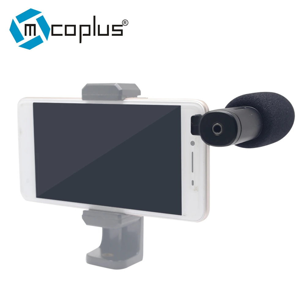 Mcoplus MIC-06 Mobile Phone Microphone Video Mic For iPhone Samsung Smartphone with Wind Muff Handheld F-mount Clip Phone Camera
Mcoplus MIC-06 Mobile Phone Microphone Video Mic For iPhone Samsung Smartphone with Wind Muff Handheld F-mount Clip Phone Camera