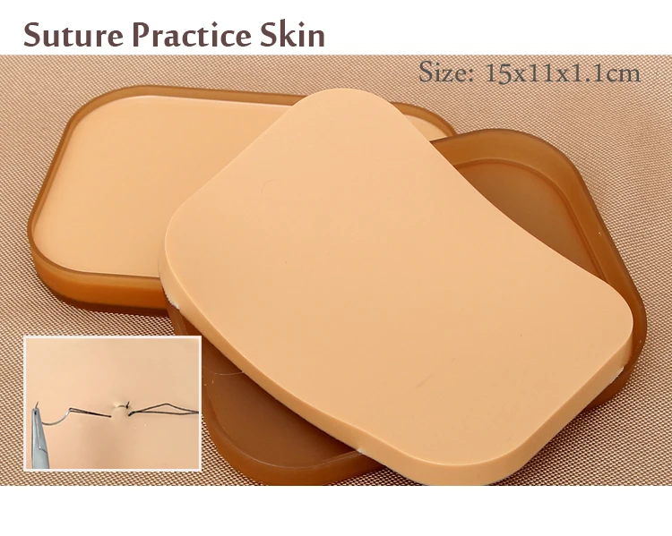 Silicone Medical Skin Double Eyelid Surgical Incision Suture Practice Acupuncture Skin Suture Model
Silicone Medical Skin Double Eyelid Surgical Incision Suture Practice Acupuncture Skin Suture Model