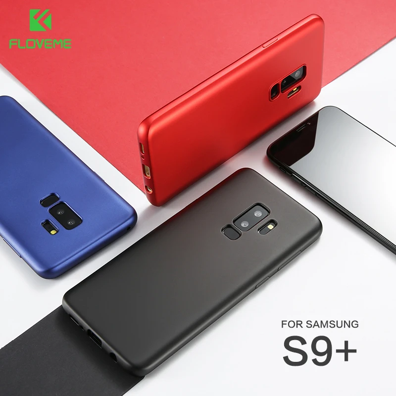 Мягкий силиконовый чехол FLOVEME для Samsung Galaxy S8 S9 plus Ультратонкий матовый S7 S6 egde S5