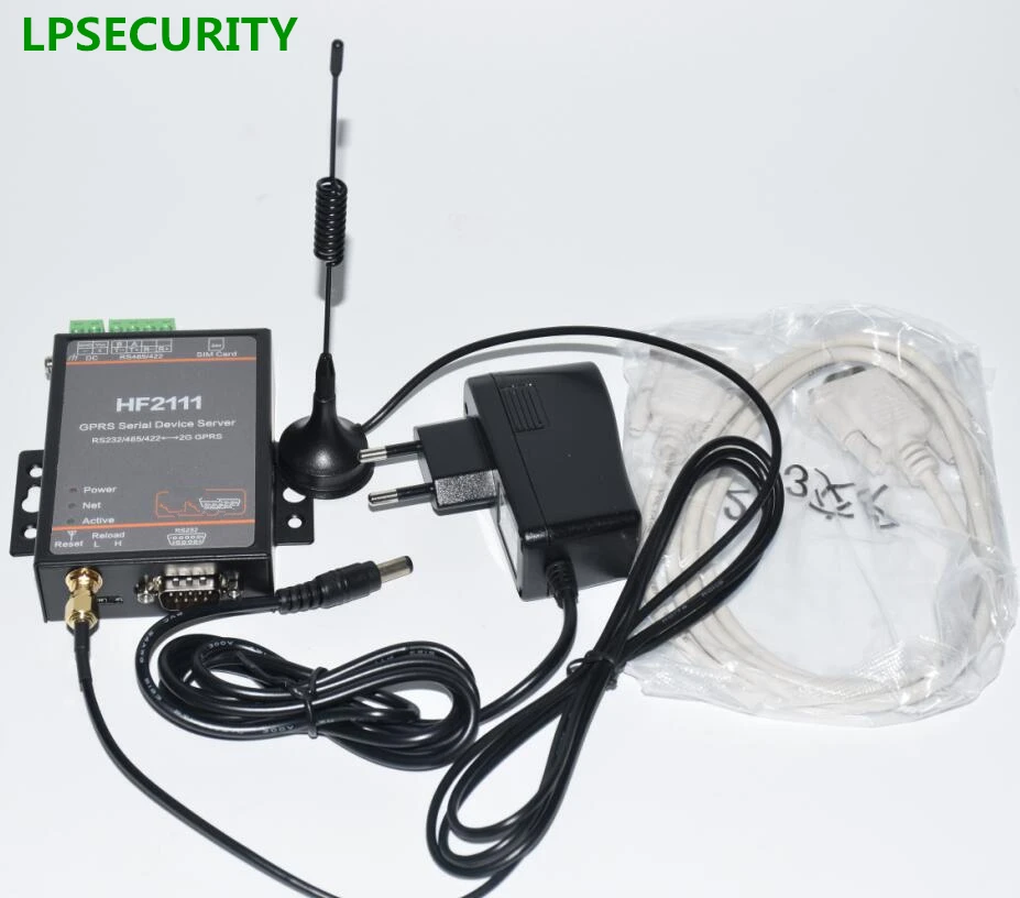 LPSECURITY серийный RS422 RS232 RS485 к GPRS DTU модуль серверный контроллер Поддержка GSM/GPRS|serial