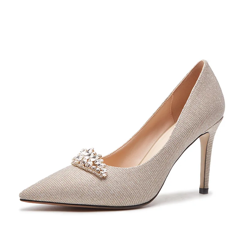 Moraima Snc Summer 2019 New Water Drill Slender High-heeled Shoes Bridesmaid's Banquet Shoes Elegant Lady Single Shoes Pumps
Moraima Snc Summer 2019 New Water Drill Slender High-heeled Shoes Bridesmaid's Banquet Shoes Elegant Lady Single Shoes Pumps