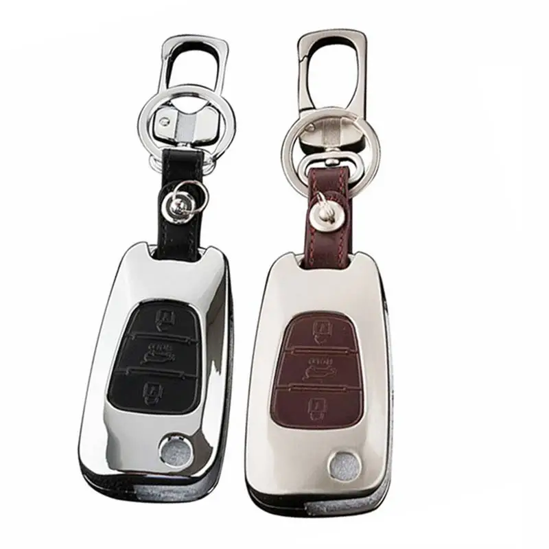 Icecare 3 кнопки цинковый сплав чехол для автомобильного ключа Hyundai I30 ДЛЯ Kia Rio K2 K5 Soul