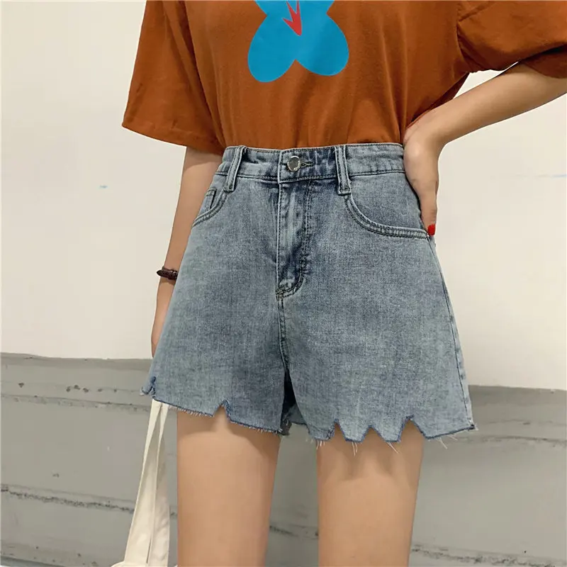 HziriP Hot Korea 2019 New Summer Fashion Streetwear Ladies Elastic Slim High Waist Womens Sexy Jeans Denim Wide Leg Shorts Femme
HziriP Hot Korea 2019 New Summer Fashion Streetwear Ladies Elastic Slim High Waist Womens Sexy Jeans Denim Wide Leg Shorts Femme