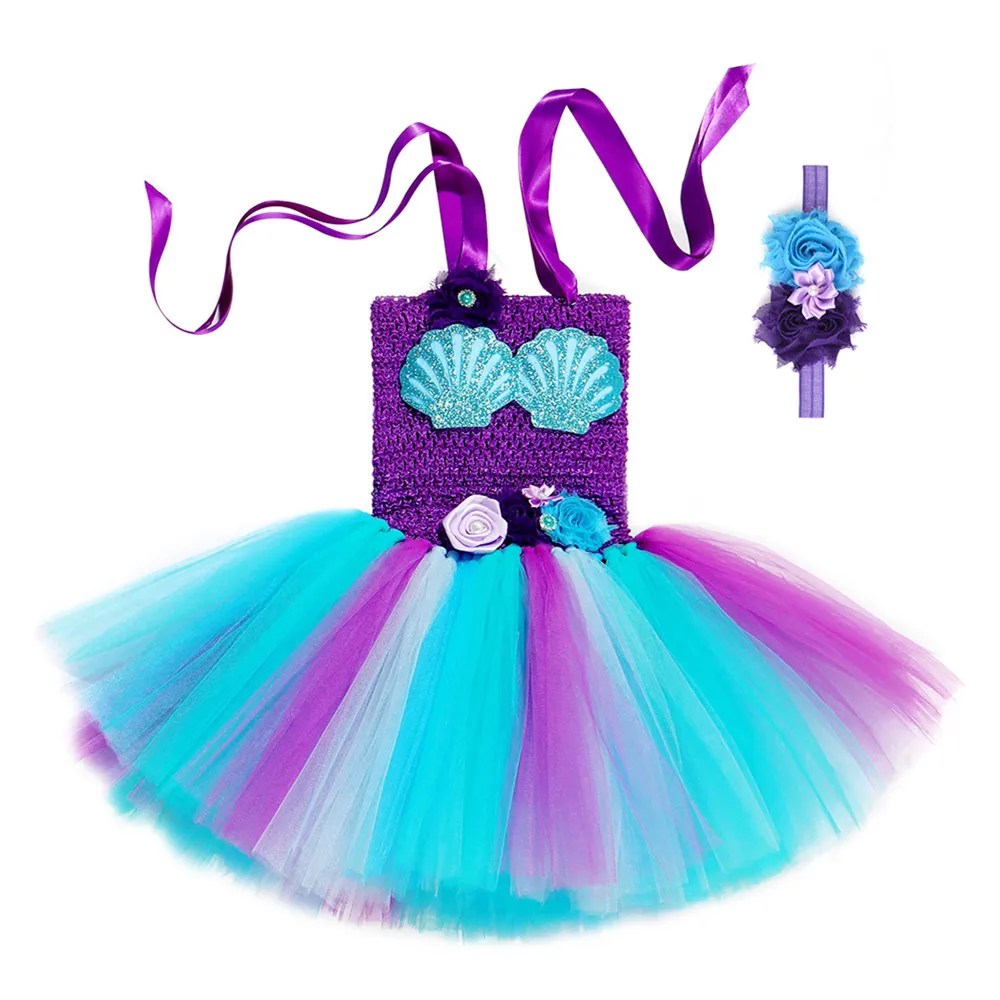 Girls Mermaid Tutu Dress Princess Girls Birthday Party Dress Tulle Kids Tutu Dresses for Girls Halloween Cosplay Mermaid Costume
Girls Mermaid Tutu Dress Princess Girls Birthday Party Dress Tulle Kids Tutu Dresses for Girls Halloween Cosplay Mermaid Costume