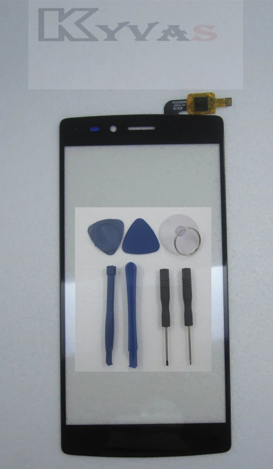 5 "дюймовый черно белый сенсорный экран для Vernee Apollo Lite с сенсорной панелью