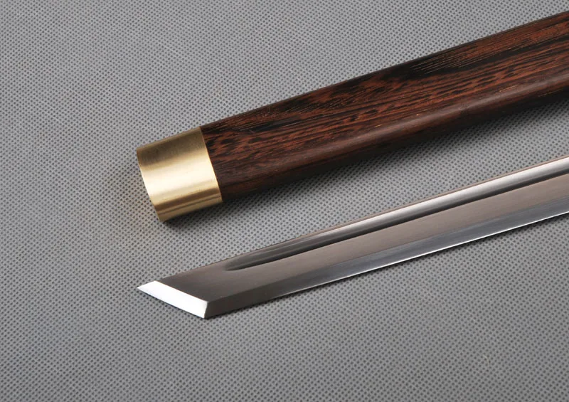 Brandon Swords Straight Blade Ninja Sword Fully Handmade 1060 Carbon Steel Kirihaddukuri Practice Cutting Japanese Samurai Sword
Brandon Swords Straight Blade Ninja Sword Fully Handmade 1060 Carbon Steel Kirihaddukuri Practice Cutting Japanese Samurai Sword
