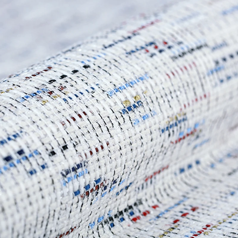 145CM Wide 430G/M Weight Blue White Soft Knitted Tweed Acrylic Polyester Cotton Fabric for Autumn Spring Dress Jacket DE969
145CM Wide 430G/M Weight Blue White Soft Knitted Tweed Acrylic Polyester Cotton Fabric for Autumn Spring Dress Jacket DE969