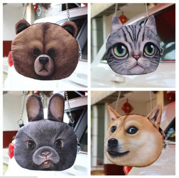 M431 Cute 3D Animal Print Cat Dod Bear Rabbit Panda Hasky Bulldog Soft Messenger Bags Shoulder Bag Girl Gift Wholesale
M431 Cute 3D Animal Print Cat Dod Bear Rabbit Panda Hasky Bulldog Soft Messenger Bags Shoulder Bag Girl Gift Wholesale
