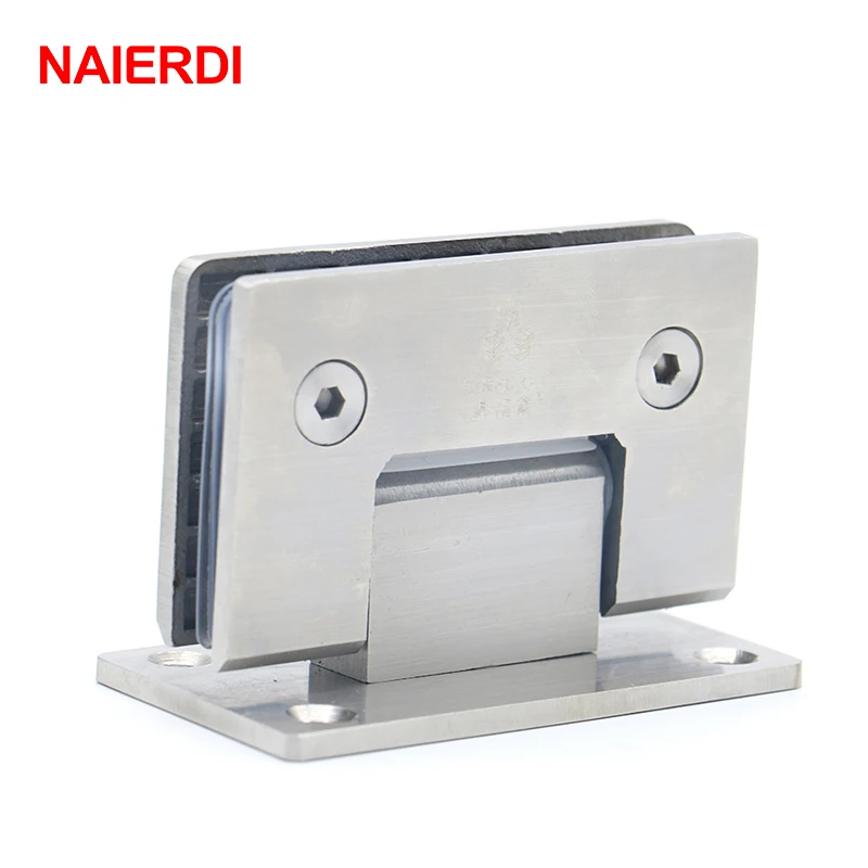 NAIERDI-4913 90 Degree Open 304 Stainless Steel Hinges Wall Mount Glass Shower Door Hinge For Home Bathroom Furniture Hardware
NAIERDI-4913 90 Degree Open 304 Stainless Steel Hinges Wall Mount Glass Shower Door Hinge For Home Bathroom Furniture Hardware