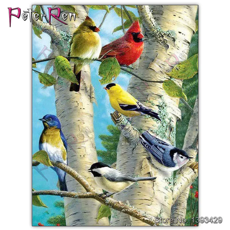 5D diamond painting vogels Full circle drill shiny daimant painting birds diamont painting tree bird stickers square new arrival
5D diamond painting vogels Full circle drill shiny daimant painting birds diamont painting tree bird stickers square new arrival