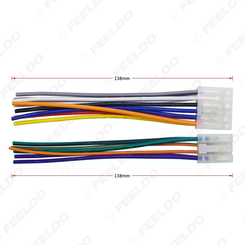 FEELDO 10set Car Audio Stereo Wiring Harness Plug With Antenna Adapter For Toyota/Scion Factory OEM Radio CD/DVD Stereo #3186
FEELDO 10set Car Audio Stereo Wiring Harness Plug With Antenna Adapter For Toyota/Scion Factory OEM Radio CD/DVD Stereo #3186