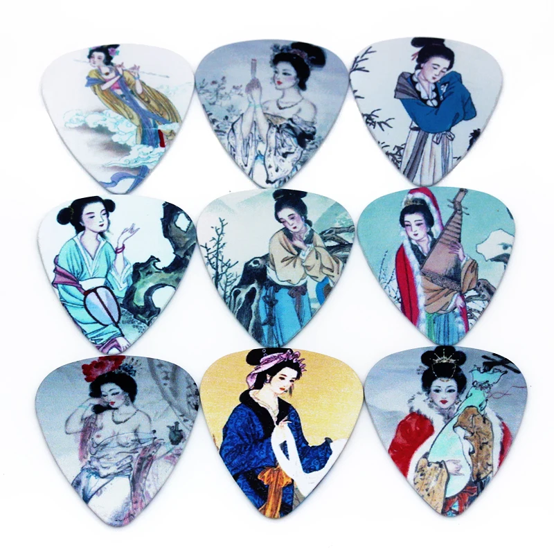 SOACH 50pcs/Lot 0.46/0.71/1.0mm Bass Guitar picks Guitarra Accessories Instrumento Musical Acoustic guitar paddle/ukulele Part
SOACH 50pcs/Lot 0.46/0.71/1.0mm Bass Guitar picks Guitarra Accessories Instrumento Musical Acoustic guitar paddle/ukulele Part