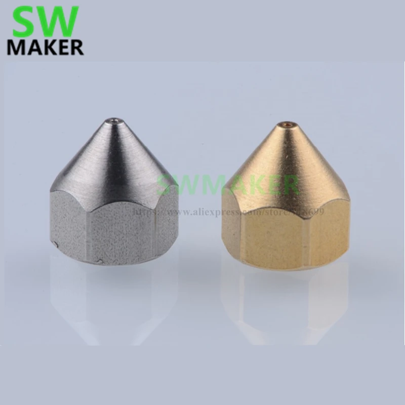 1pcs Brass / Stainless steel Nozzle 0.2mm 0.4mm 0.8mm V4 for UP 3D Printer 1.75mm filament
1pcs Brass / Stainless steel Nozzle 0.2mm 0.4mm 0.8mm V4 for UP 3D Printer 1.75mm filament