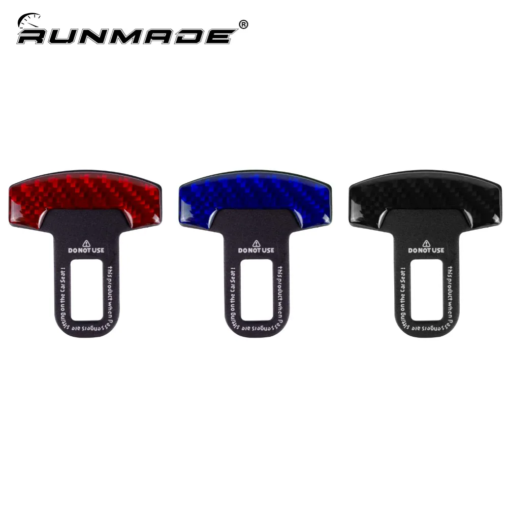 runmade 1Pcs Universal Vehicle Mounted Carbon Fiber Car Safety Seat Belt Buckle Clip Car-Styling
runmade 1Pcs Universal Vehicle Mounted Carbon Fiber Car Safety Seat Belt Buckle Clip Car-Styling
