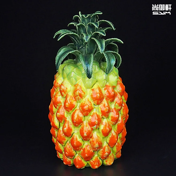 Shiwan ceramic doll boutique creative master simulation fruit plant pineapple diner Home Furnishing hall decoration decoration
Shiwan ceramic doll boutique creative master simulation fruit plant pineapple diner Home Furnishing hall decoration decoration