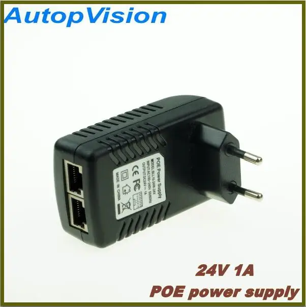 POE Adapter 24V 1A EU Plug Power Over Ethernet POE Adapter Injector Power Supply Free Shipping 10PCS Free shipping
POE Adapter 24V 1A EU Plug Power Over Ethernet POE Adapter Injector Power Supply Free Shipping 10PCS Free shipping