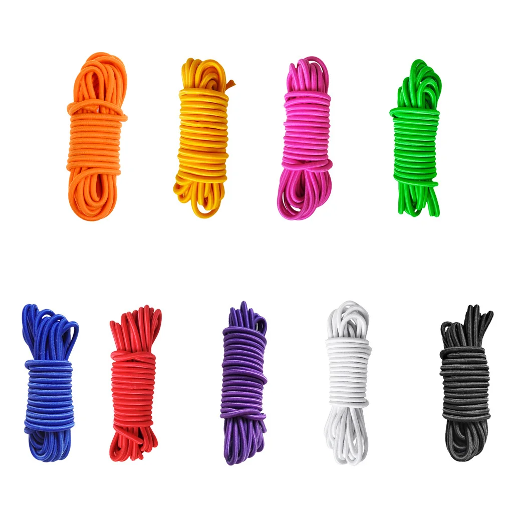 Multicolor 4mm Bungee Cord Marine Grade Heavy Duty Shock Rope Tie Down Stretch 10 M Marine Boat Kayak Rope for Water Sports
Multicolor 4mm Bungee Cord Marine Grade Heavy Duty Shock Rope Tie Down Stretch 10 M Marine Boat Kayak Rope for Water Sports