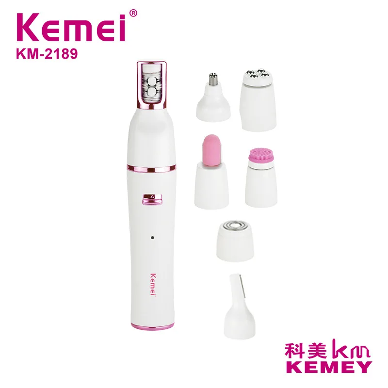 Kemei 7 In1 Wet Dry Women Shaver Female Epilator Shaving Machine Lady Hair Removal Eyebrow Nose Trimmer, Bikini, Leg, Underarms
Kemei 7 In1 Wet Dry Women Shaver Female Epilator Shaving Machine Lady Hair Removal Eyebrow Nose Trimmer, Bikini, Leg, Underarms