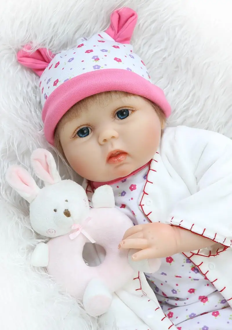 55cm Lifelike Doll Reborn Baby Dolls Silicone Vinyl Princess Beautiful Girls Collectibles Birthday Gift
55cm Lifelike Doll Reborn Baby Dolls Silicone Vinyl Princess Beautiful Girls Collectibles Birthday Gift