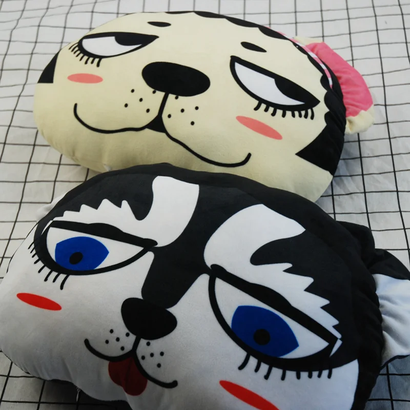 Lovely 3D Dog Plush Pillows Toy Soft Cartoon Stuffed Animals Car Seat Neck Pillow Cushions Doll Home Decoration Gifts for Kids
Lovely 3D Dog Plush Pillows Toy Soft Cartoon Stuffed Animals Car Seat Neck Pillow Cushions Doll Home Decoration Gifts for Kids