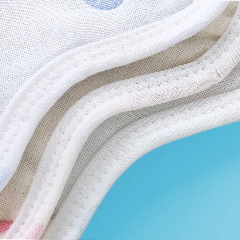 5PCS/lot New Cute Cotton Gauze 6 Layers Baby Bibs For Newborn Kids Boy Girl Bandana Bib Burp Cartoon Print Saliva Towels
5PCS/lot New Cute Cotton Gauze 6 Layers Baby Bibs For Newborn Kids Boy Girl Bandana Bib Burp Cartoon Print Saliva Towels
