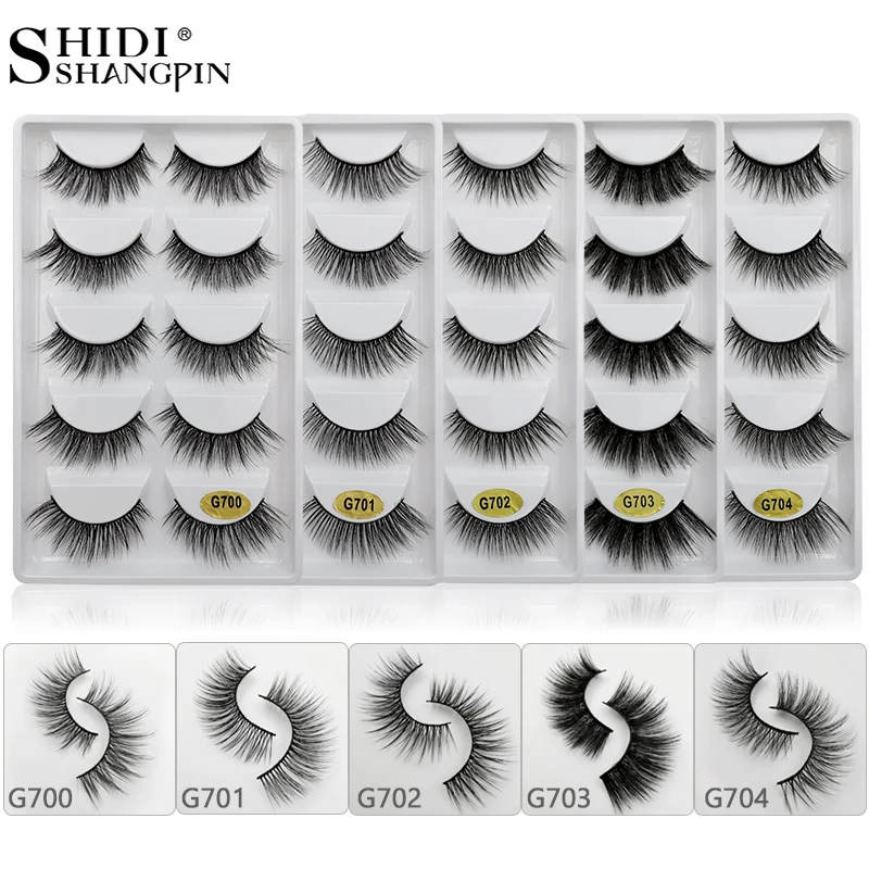 SHIDISHANGPIN Mink Lashes 3D Mink Eyelashes Beauty Thick Long Fake Eye Lashes Makeup Maquiagem Cilios Mink False Eyelashes G7
SHIDISHANGPIN Mink Lashes 3D Mink Eyelashes Beauty Thick Long Fake Eye Lashes Makeup Maquiagem Cilios Mink False Eyelashes G7