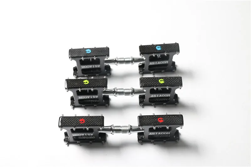 ASIACOM Carbon Fibre Bike Pedals Molybdenum Steel Axle MTB Mountain Road Bike DH BMX XC Fixed Gear Bicycle Pedal 3K Gloss Black
ASIACOM Carbon Fibre Bike Pedals Molybdenum Steel Axle MTB Mountain Road Bike DH BMX XC Fixed Gear Bicycle Pedal 3K Gloss Black