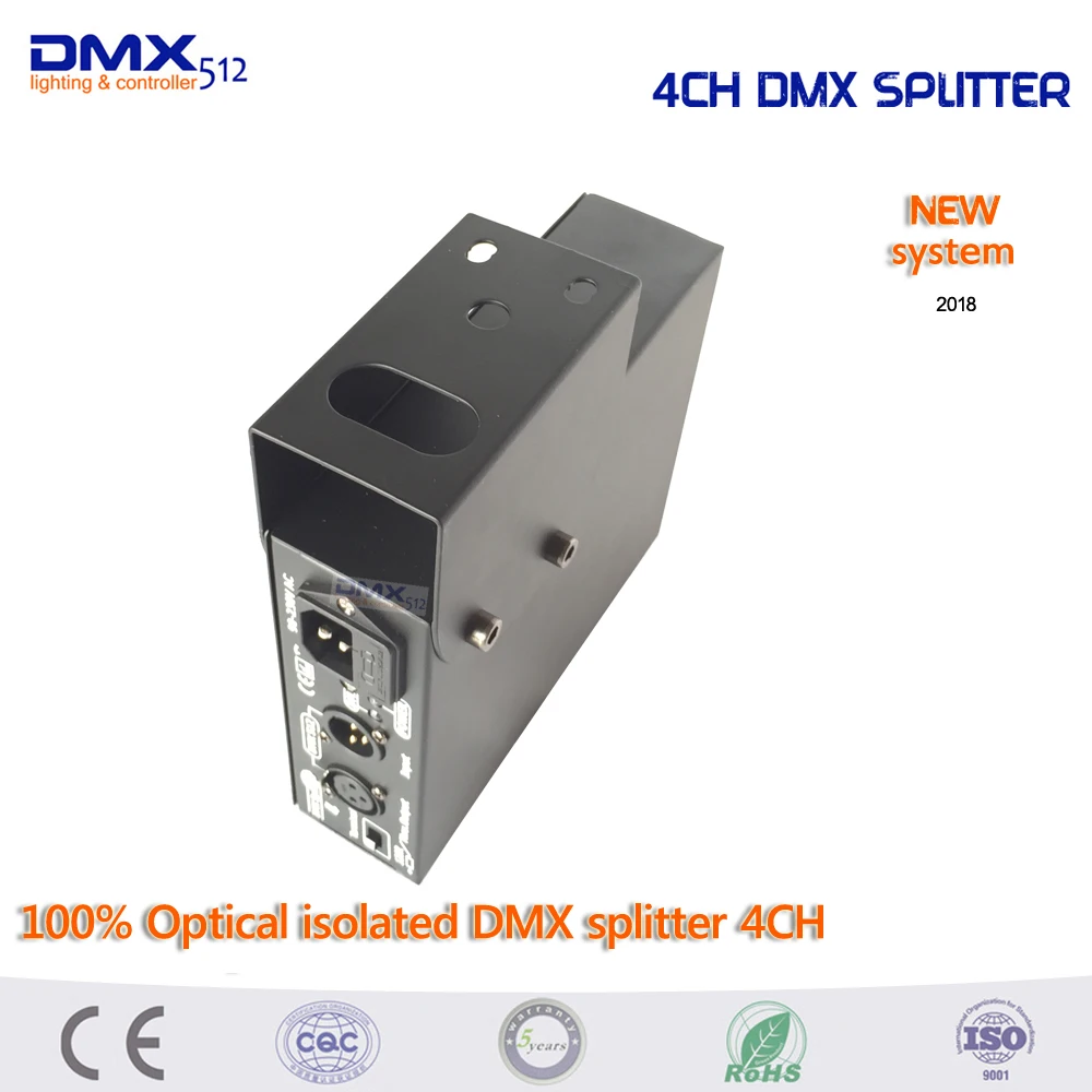 DHL Free shipping 2pcs Stage Lighting Controller 100% Optical isolated DMX splitter 4CH dmx splitter
DHL Free shipping 2pcs Stage Lighting Controller 100% Optical isolated DMX splitter 4CH dmx splitter
