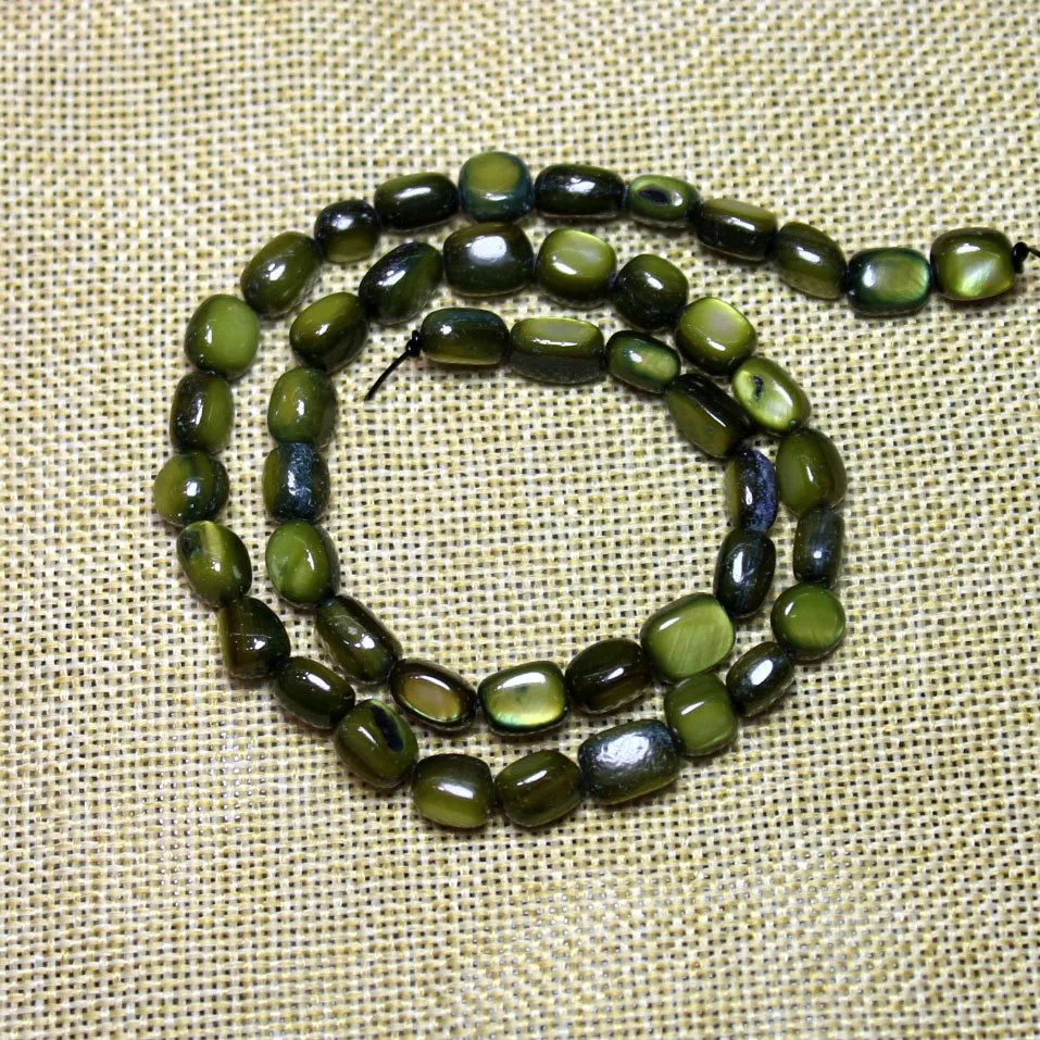Wholesale Gravel Natural Shell 5-8 mm Straight Hole Beads For Jewelry Making Dye Dark Green Stone DIY Bracelet Necklace 15''
Wholesale Gravel Natural Shell 5-8 mm Straight Hole Beads For Jewelry Making Dye Dark Green Stone DIY Bracelet Necklace 15''