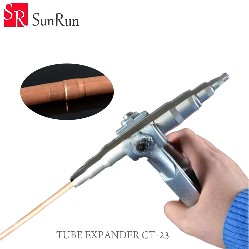 TUBE EXPANDER CT-23 Air conditioner copper pipe swaging tool,refrigerant tube expander, tube expansion
TUBE EXPANDER CT-23 Air conditioner copper pipe swaging tool,refrigerant tube expander, tube expansion