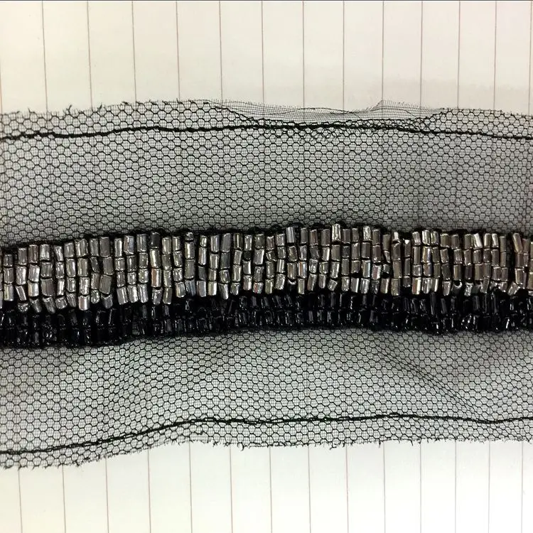 2yards 5cm DIY Handmade Beaded Sewing Lace Trims Black Mesh Lace Fabric For Sewing Wedding Dress Decor Craft Dentelle Applique
2yards 5cm DIY Handmade Beaded Sewing Lace Trims Black Mesh Lace Fabric For Sewing Wedding Dress Decor Craft Dentelle Applique