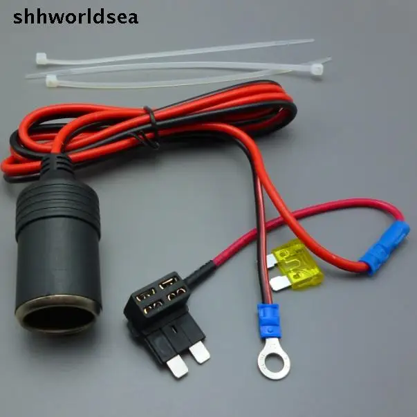 shhworldsea 1/5/50/100PCS 1M 1.5mm2 mid Car Cigarette connector Lighter socket DC12V 24V Extension ATC standard Fuse Tap Holder
shhworldsea 1/5/50/100PCS 1M 1.5mm2 mid Car Cigarette connector Lighter socket DC12V 24V Extension ATC standard Fuse Tap Holder
