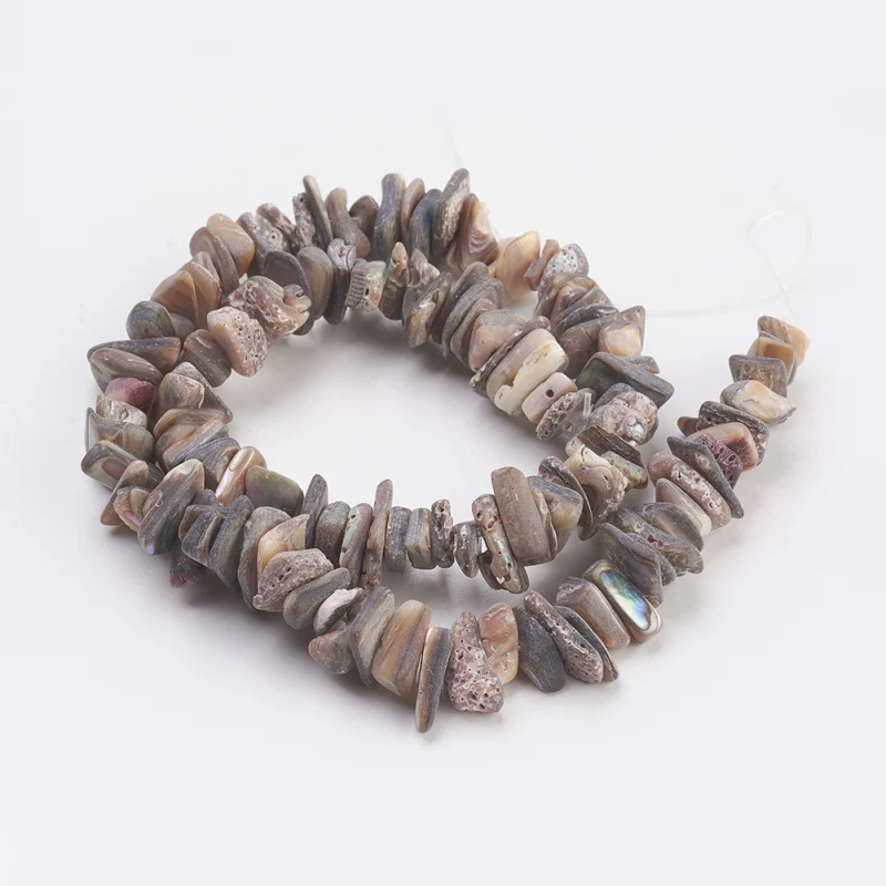 5 Strands Nuggets Shell Beads Strands for fashion jewelry making DIY bracelet necklace Crafts Decor about 14.76"(37.5cm).F70
5 Strands Nuggets Shell Beads Strands for fashion jewelry making DIY bracelet necklace Crafts Decor about 14.76"(37.5cm).F70