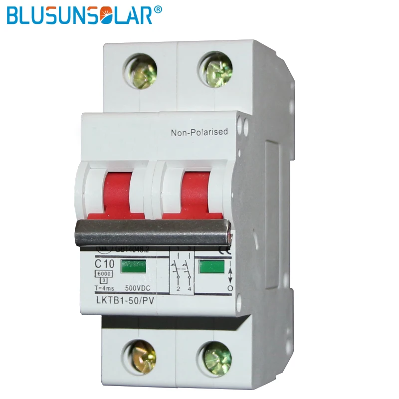 1piece/lot 2P DC Mini Isolator Switch Icu 6KA DC500V MCB Solar energy pv solar dc switch dc controller DC Circuit Breaker
1piece/lot 2P DC Mini Isolator Switch Icu 6KA DC500V MCB Solar energy pv solar dc switch dc controller DC Circuit Breaker
